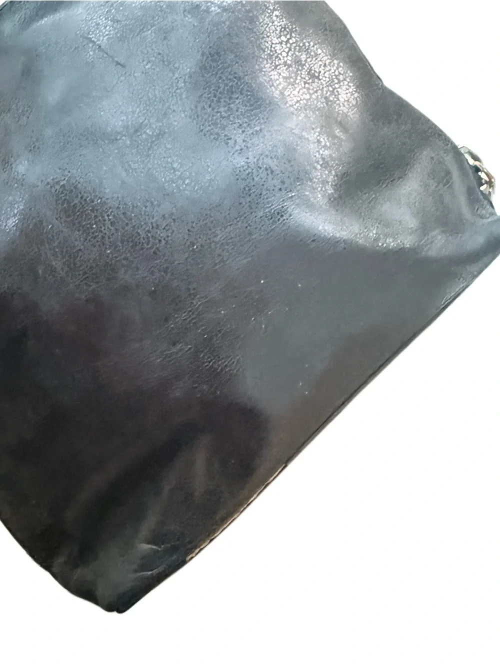 HOBO Black Leather Hobo Shoulder Bag